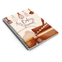 Load image into Gallery viewer, My Baking Journal Spiral Notebook