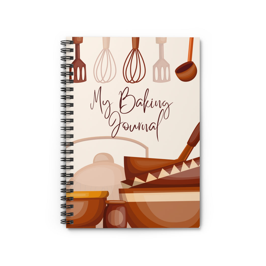 My Baking Journal Spiral Notebook