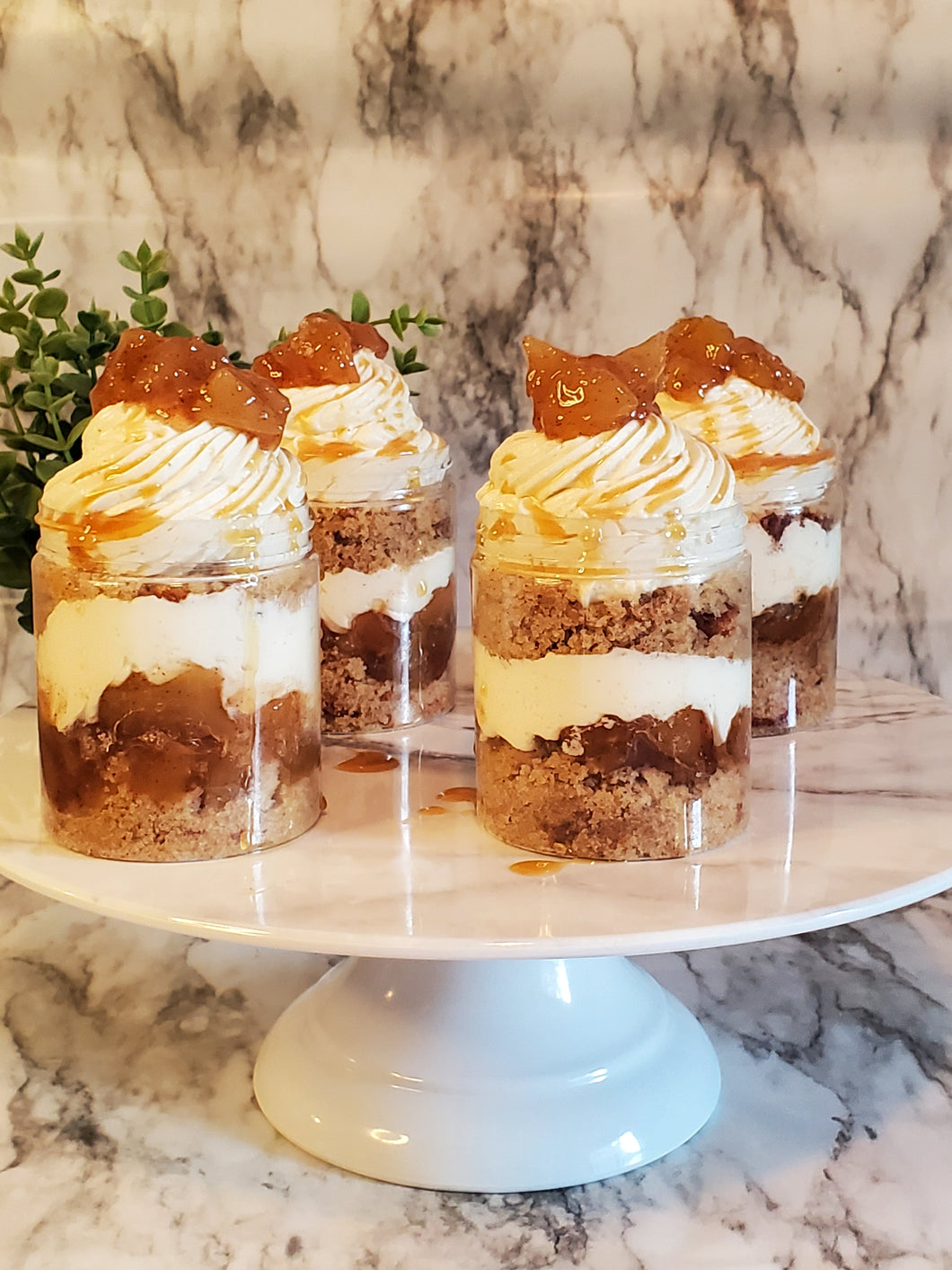 Apple Pie Cupcake Jars